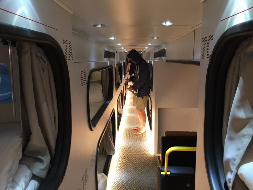 From LA to San Francisco on the bus