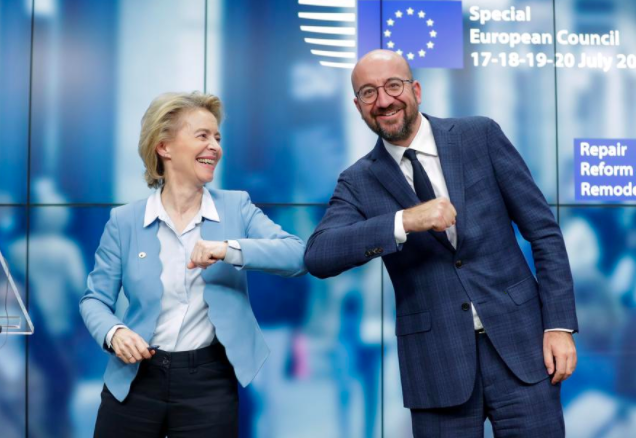 - EU agrees historic stimulus plan on pandemic recovery