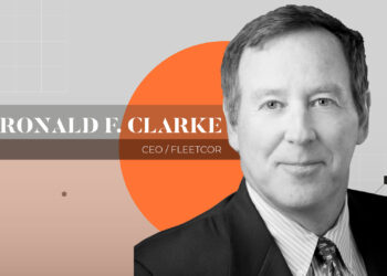- FLEETCOR CEO Ronald F. Clarke believes his company is ideally positioned for a cashless future