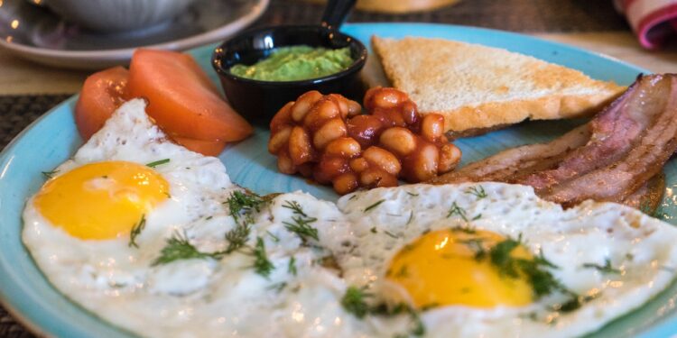 A breakdown of the full English breakfast