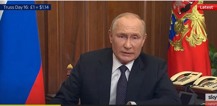 Vladimir Putin war escalation threat impacts markets, oil