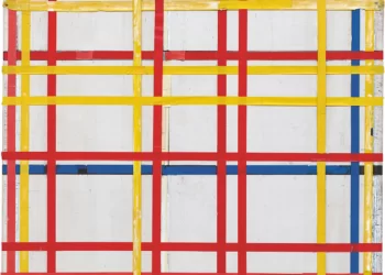 Mondrian Painting has Been Hanging Upside Down for 75 Years