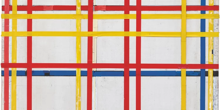 Mondrian Painting has Been Hanging Upside Down for 75 Years - CEO North America Mondrian Painting has Been Hanging Upside Down for 75 Years