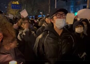 How China’s Biggest Protests in Decades Unfolded Over Five Days