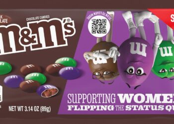 Mars celebrates women with M&M’S packaging and $800,000 grants