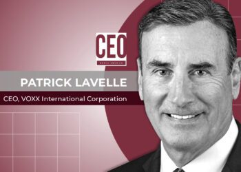 VOXX Corp CEO Patrick Lavelle is helping beat disruption by diversification
