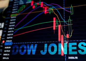 The Dow dips, ending record winning streak