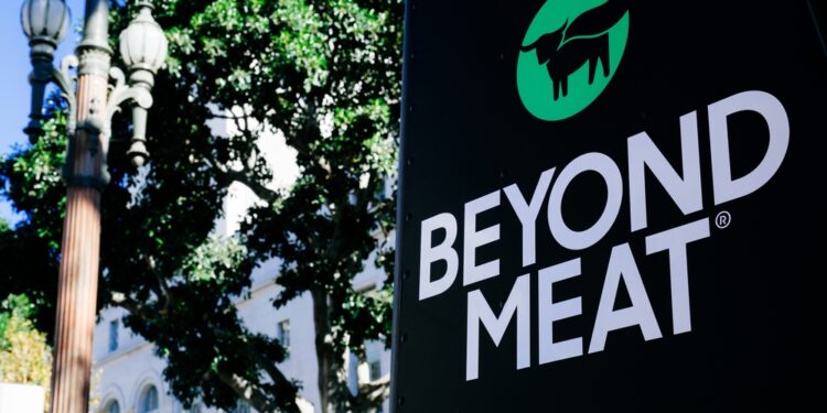 Beyond Meat revenue drops 30 percent
