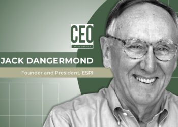 Magazine Interview: Jack Dangermond, founder and president of ESRI, shows how the electronic science of where is essential to all industries