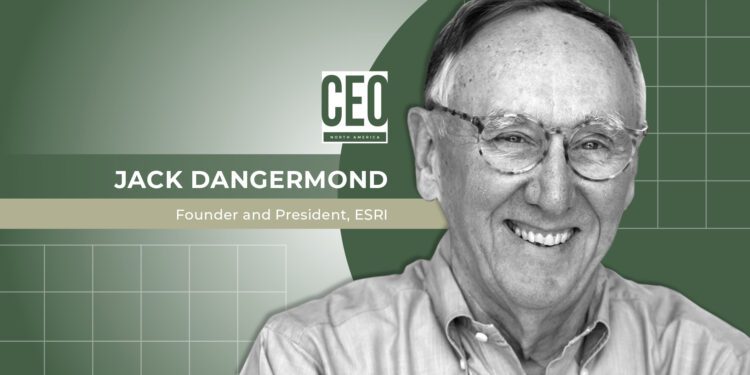 Magazine Interview: Jack Dangermond, founder and president of ESRI, shows how the electronic science of where is essential to all industries