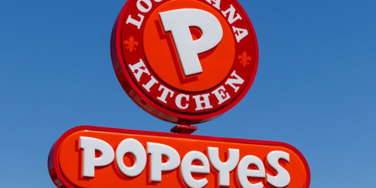 Popeyes jumps to second most popular US chicken chain