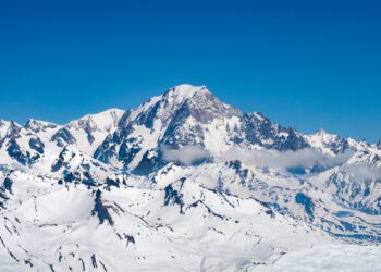 Mont Blanc shrinks to lowest recorded level in two decades