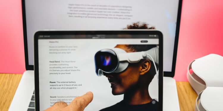 Apple’s Vision Pro headset could compete with home TVs