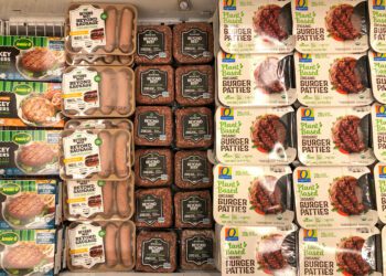 Plant-based protein sales drop for second consecutive year