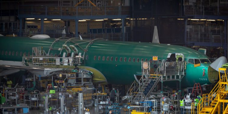 Boeing reports significant improvements in 737 MAX production flow