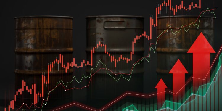 Oil prices rise Monday on geopolitical troubles