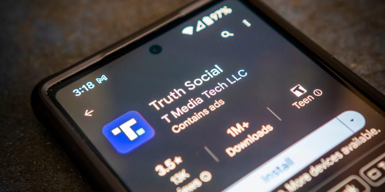 Trump’s social media company triples in value