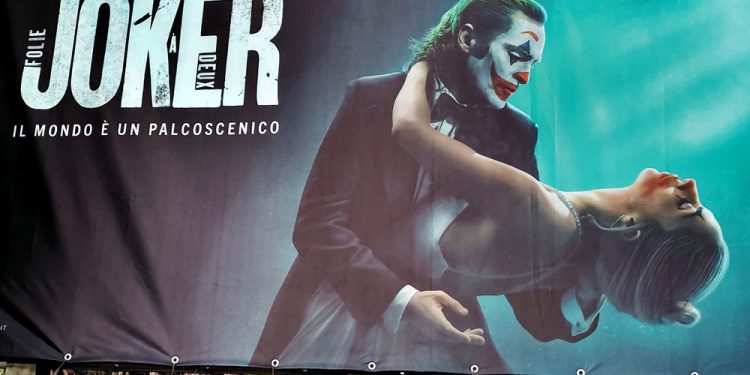“Joker: Folie a Deux” takes in $40 million  in domestic ticket sales - CEO North America “Joker: Folie a Deux” takes in $40 million  in domestic ticket sales