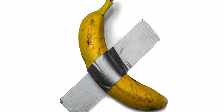 How a viral, duct-taped banana came to be worth $1 million