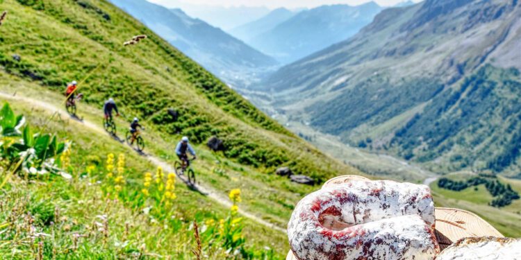 This French mountain bike race is all about cheese