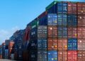 Imports drop sharply as the U.S. trade deficit shrinks