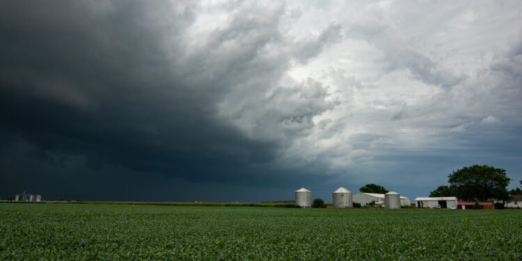Hurricane-force winds tear through the Midwest and Plains leaving a trail of damage and power outages
