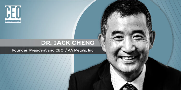 AA Metals founder Jack Cheng explains to CEO-NA how a move upstream into manufacturing protects profits and clients as tariff hikes upend world steel markets - CEO North America AA Metals founder Jack Cheng explains to CEO-NA how a move upstream into manufacturing protects profits and clients as tariff hikes upend world steel markets
