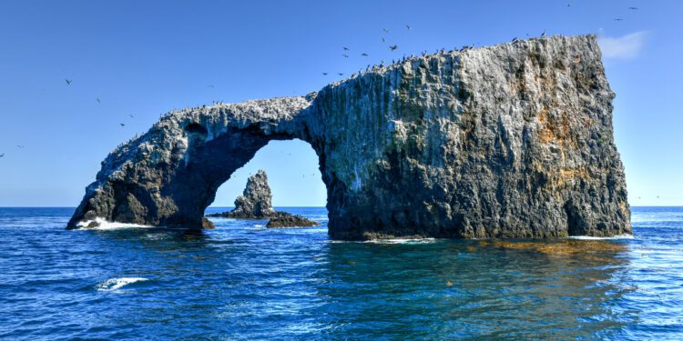 Five US national parks only reached by sea or sky