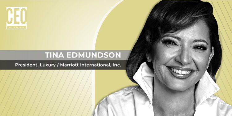 Tina Edmundson, President of Luxury, dazzles CEO NA with the exciting new offerings Marriott International is launching in its luxury space