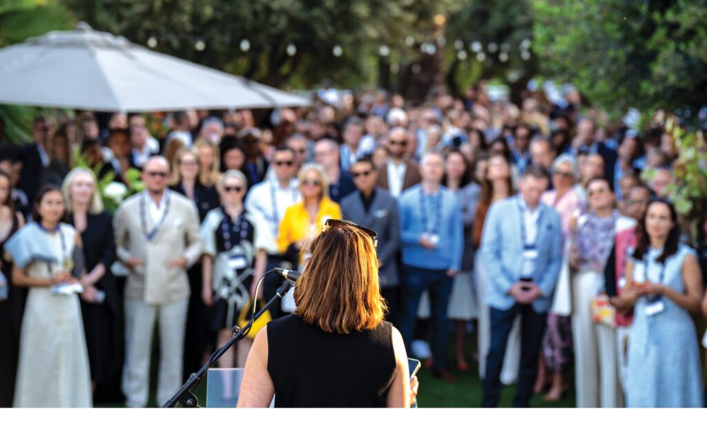 - Tina Edmundson, President of Luxury, dazzles CEO NA with the exciting new offerings Marriott International is launching in its luxury space