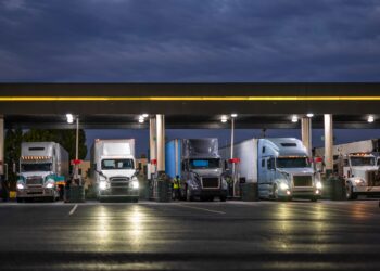 Diesel hits $5 a gallon