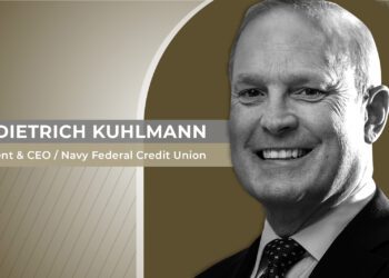 President and CEO, Dietrich Kuhlmann, shows CEO NA how Navy Federal Credit Union is leveraging its scale, technology investments and member-first culture to serve those who serve