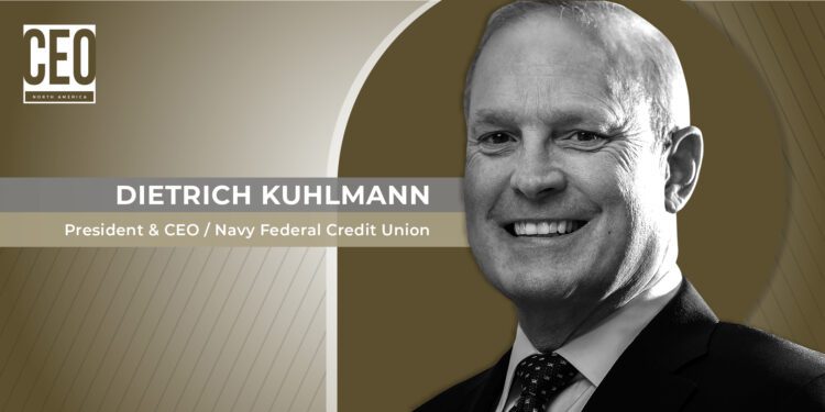 President and CEO, Dietrich Kuhlmann, shows CEO NA how Navy Federal Credit Union is leveraging its scale, technology investments and member-first culture to serve those who serve