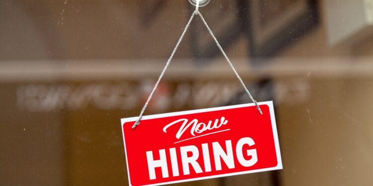 Jobs report shows openings at a two-year high