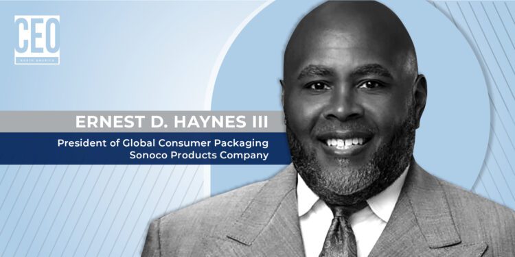 Ernest D. Haynes III, recently named President of Global Consumer Packaging at Sonoco, discusses the company’s recent transformation with CEO North America Magazine